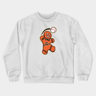 San Francisco Giants Gingerbread Man Crewneck Sweatshirt